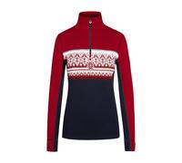 DALE OF NORWAY Moritz F Basic Sweater - Damen - Rot / Blau - Größe M- Modell 2024
