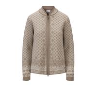 Dale of Norway Solfrid Damen Merino Strickjacke Beige 2XL