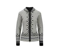 Dale of Norway Solfrid Fem Jacket offwhite black schiefer grau (J) XS