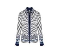 Dale of Norway Women's Solfrid Jacket Offwhite/Navy/Ice Blue off white/Electric storm/Navy/ice blue XXL