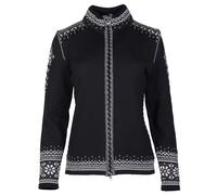 Dale of Norway Damen 140th Anniversary Fem Jacke, Schwarz/Off-White/Smoke, Größe S