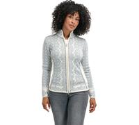 Dale of Norway Women's Christiania Jacket Offwhite/Metal Grey L