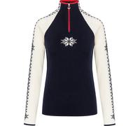 Dale of Norway Women's Geilo Sweater Navy Offwhite Raspberry L
