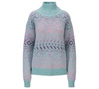 Dale of Norway - Women's Highland Sweater - Wollpullover, Gr. L, grau (SeaBlue/PinkOmbre)