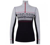Dale of Norway - Women's Moritz Sweater - Merinopullover, Gr. XL, grau/schwarz (Navy/White/Raspberry)