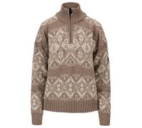 Dale of Norway - Women's Roset Windproof Sweater - Wollpullover, Gr. XS, braun (Mountainstone/OffWhite)