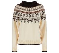 Dale of Norway Wollpullover Sula Damen offwhite-coffee-mountainstone Größe L