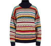 Dale of Norway Women's Utsira Sweater Marine/Offwhite/Raspberry L