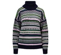 Dale of Norway - Women's Utsira Sweater - Wollpullover, Gr. L, grau (Marine/Pinegreen/LightCharcoal)