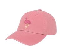dalerno Flamingo Kappe Pink für Damen & Herren - Stylische Baseball Cap mit Flamingo-Stickerei - Verstellbare Unisex Kappe aus Baumwolle - Sommermütze Vintage Look - Perfekt für Freizeit & Urlaub