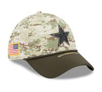 Dallas Cowboys New Era 2025 NFL Salute to Service 39THIRTY Flex Fit Cap Camouflage - S/M