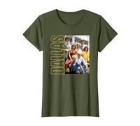 Dallas Ewing Family Photo T-Shirt, Damen, Olivgrün, XL