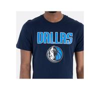 Dallas Mavericks New Era NBA Regular T-Shirt Navy - 2XL