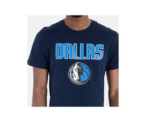 Dallas Mavericks New Era NBA Regular T-Shirt Navy - 2XL