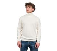 Dalle Piane Cashmere Herren Rollkragenpullover Woll-Kaschmir-Mischung | Hoher Kragen statt Hemd unter dem Sakko, klassische Passform, kratzt nicht, in Prato gestrickt, Größen S bis 3XL