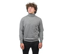 Dalle Piane Cashmere Herren Rollkragenpullover Woll-Kaschmir-Mischung | Hoher Kragen statt Hemd unter dem Sakko, klassische Passform, kratzt nicht, in Prato gestrickt, Größen S bis 3XL
