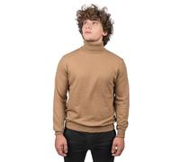 Dalle Piane Cashmere Herren Rollkragenpullover Woll-Kaschmir-Mischung | Hoher Kragen statt Hemd unter dem Sakko, klassische Passform, kratzt nicht, in Prato gestrickt, Größen S bis 3XL