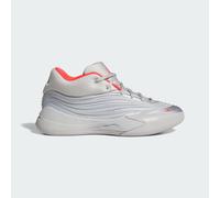 adidas Dame X Schuhee - silver met./grey two/lucid red - 44 2/3