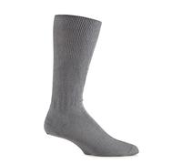 Damen 1 Paar IOMI Footnurse Ödeme Extra Wide Socken aus Baumwolle Grau 4-7 (37-41)