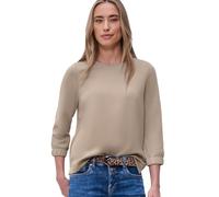 Street One Frauen 3/4-Arm Shirt im Silk-Look in Beige, Gr: 40