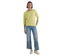 Damen 3/4-Arm Shirt mit Waffelstruktur