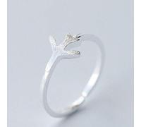 Damen 925 Sterling Silber Luxus Ringe,Mode Niedlich Silber Ringe Flugzeug Flugzeug Flugzeug Open Finger Ring Verstellbar Für Frauen Partei Einzigartigen Schmuck Geschenk Party Kollokation Einziga