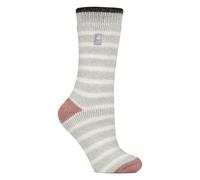 Damen Amara Zweifarbige Streifenmuster Thermosocken EU 37 - 42
