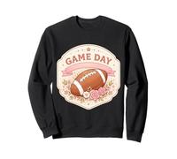 Damen American Football Game Day Girl Fan Lover Female Cute Sweatshirt
