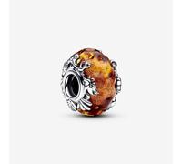 Damen Anhänger - PANDORA - 793252C00 - Feinsilber 925/1000 - Glas - Farbe Orange
