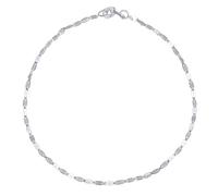 Damen Armband aus Weißgold Coffee bean - 1,7 mm variante 19 cm