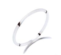 Damen-Armreifen aus Jade, natürlicher Chalcedon-Armreif, und schlicht, Schmuck, mit Schmuckschatulle