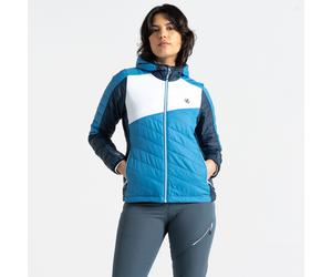 Damen Ascending wattierte Jacke Blau