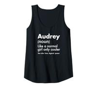 Damen Audrey Like A Normal Girl Only Cooler Queen Vorname Tank Top