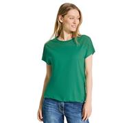 T-Shirt CECIL Gr. S (38), grün (malachite green) Damen Shirts (77553545-S) malachite green