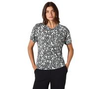 Cecil Damen Ausbrenner T-Shirt mit Print in Weiß, Gr: XL