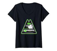 Damen Back to the Future Twin Pines Mall Scene T-Shirt mit V-Ausschnitt
