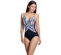 Damen Badeanzug mit gekreuztem Halsausschnitt W260270 EU 85C / UK 38C
