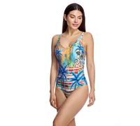 Damen-Badeanzug mit V-Ausschnitt und Offenem Rücken W260676 EU 65C / UK 30C