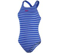 Speedo - Women's Eco Endurance+ Printed Medalist - Badeanzug, Gr. XXL 42, blau (ChromaBlue/White)