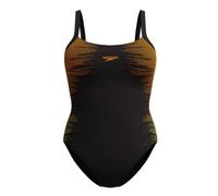 Speedo Shaping Scoop Badeanzug Damen 9179 - black/amberwave 46