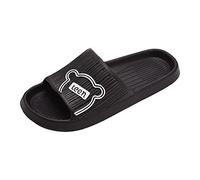 Damen Badelatschen Sommer Dicke Sole Pantoletten Eva Weiche Badeschuhe Süße Schlappen Lustig Sandalen