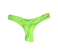 Damen Bademode Bikinihose Unterteil Brazilian Cut Bikini Bottom Damen Sexy Bikinihose Bikini Slip Damen Bademode Bikini Unterteil mit Schnürchen Brasilianischer Schnitt Bottom Ruffle