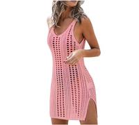 Damen Bademode Cover up Sexy Modische, Günstig Gestrickte Hohlweste Strandurlaub Bikini Rock Sonnenschutzhemd Badeanzug Vertuschung, Sale Angebote Swimming Suits Elegant Schick, Schwimmanzug Push Up