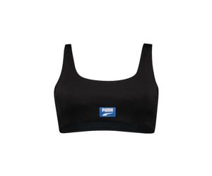 Damen-Badezweiteiler Puma SWIM RIBBED SCOOP NECK TOP W schwarz 938072-01 - L