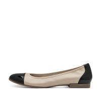 Tamaris Da.-Ballerina für Damen, beige, Gr. 42 EU