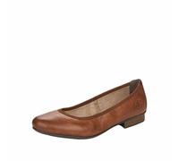 RIEKER Damen Ballerina cognac, Größe 37, 7598161 Cognac 37