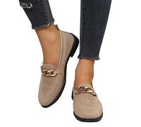 Damen Ballerinas Schwarz Slip On Lackschuhe mit Absatz Classic Arbeitsschuhe Bowknot Spitz Einzelschuhe Freizeitschuhe Einfache Ballettschuhe Loafers Classic Mokassins