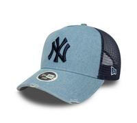 Damen-Basecap New Era 9FORTY AF TRUCKER MLB DENIM NEW YORK YANKEES W blau 60667496