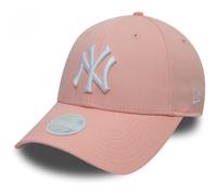 New Era Essential 9Forty New York Yankees Cap peach / white Damen Gr. Uni