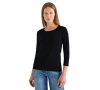 Cecil Damen Basic Shirt in Schwarz, Gr: XS